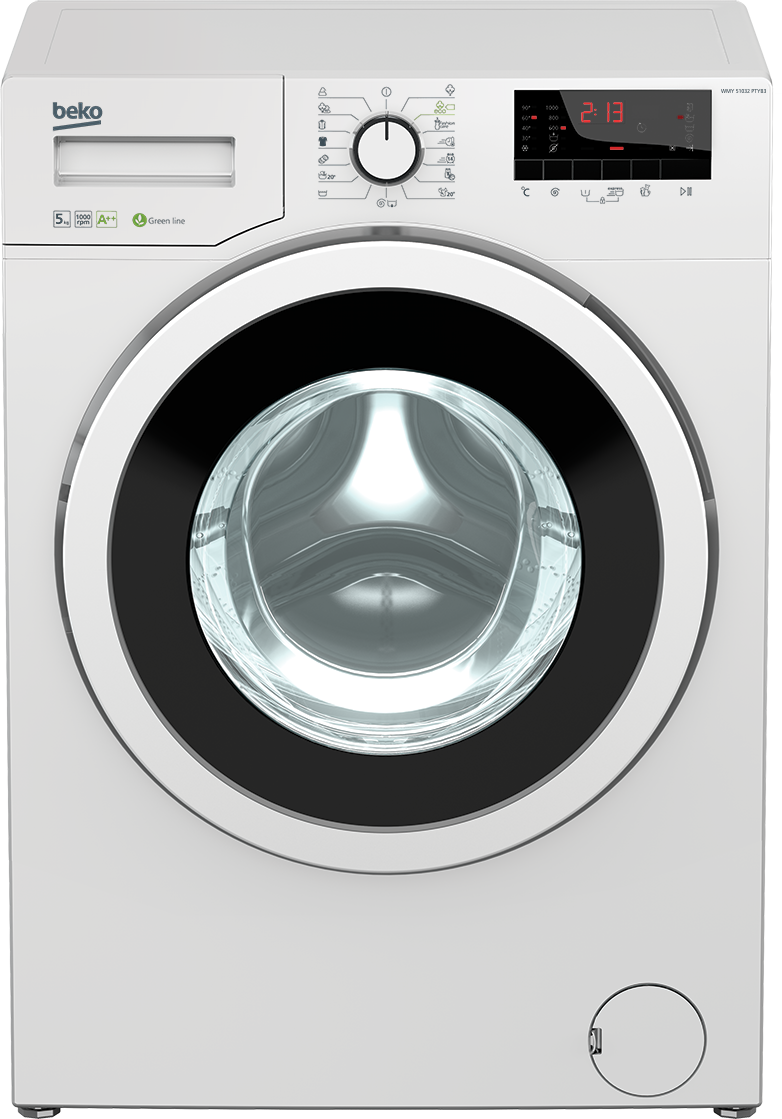 BEKO WMY-51032 PTYB3 elöltöltős keskeny mosógép