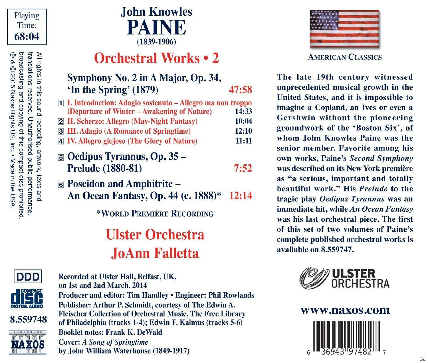 Ulster Orchestra - Orchesterwerke Vol.2  - (CD)