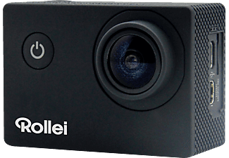 Videocámara deportiva - Rollei ActionCam 300, Negro, Gran angular 140º