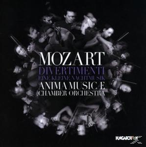 Anima Musicæ Kamarazenekar - Divertimentók és Egy kis éji zene (CD)