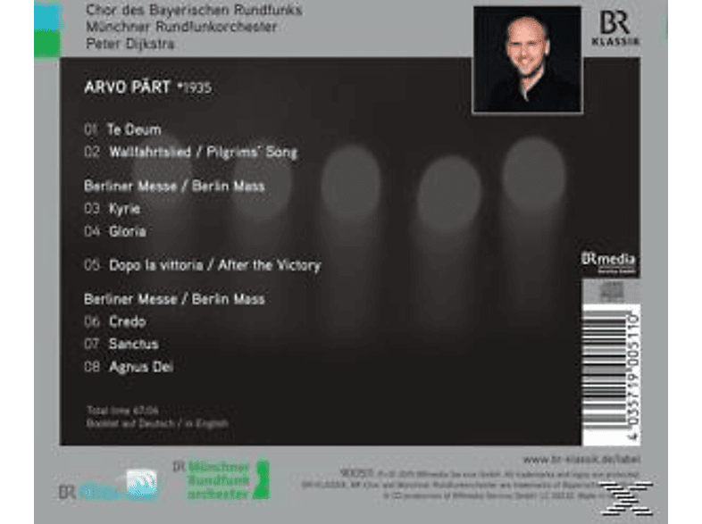 Chor Bayerischer Rf - Te Deum/Berliner Messe/Wallfahrtslied/+ - (CD)