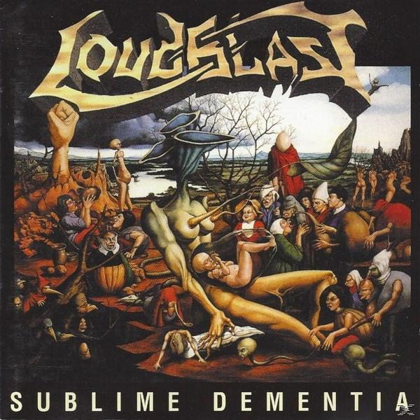 Albumcover zeigt surreale Szene mit Figuren. Dunkler Hintergrund mit zentraler Figur und vielen anderen Figuren.