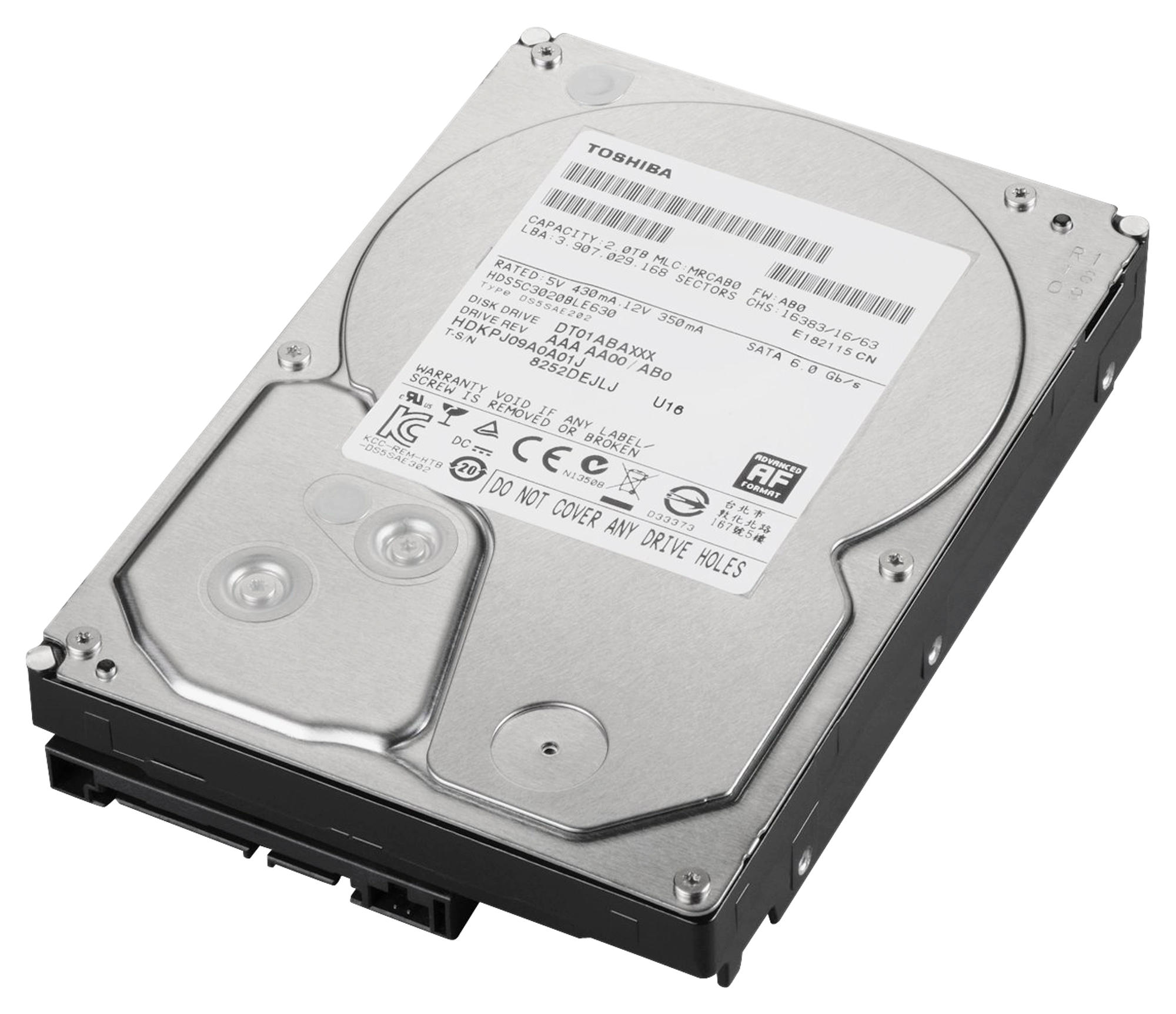 Disco duro de 2Tb - Toshiba Serie MQ, 2,5 pulgadas, SATA II