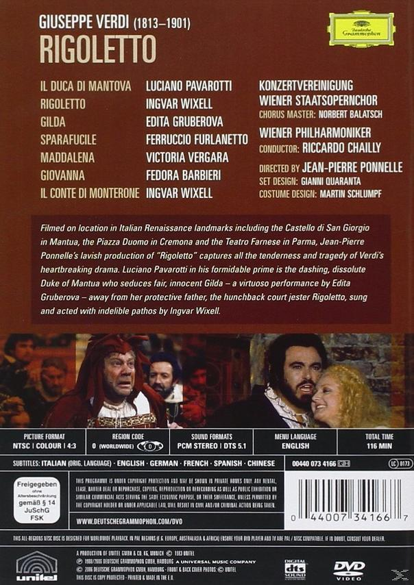 (GA) Philharmoniker RIGOLETTO VARIOUS, - Wiener - (DVD)