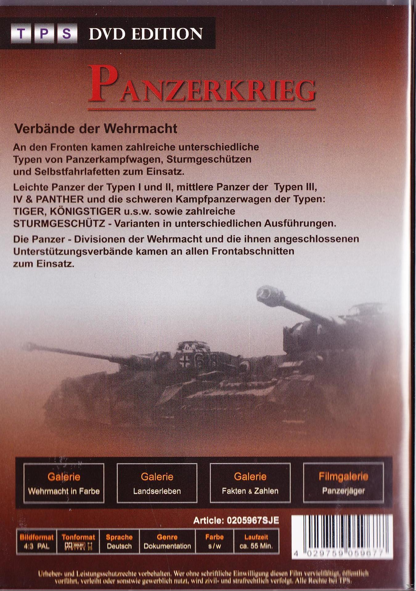 Panzerkrieg DVD