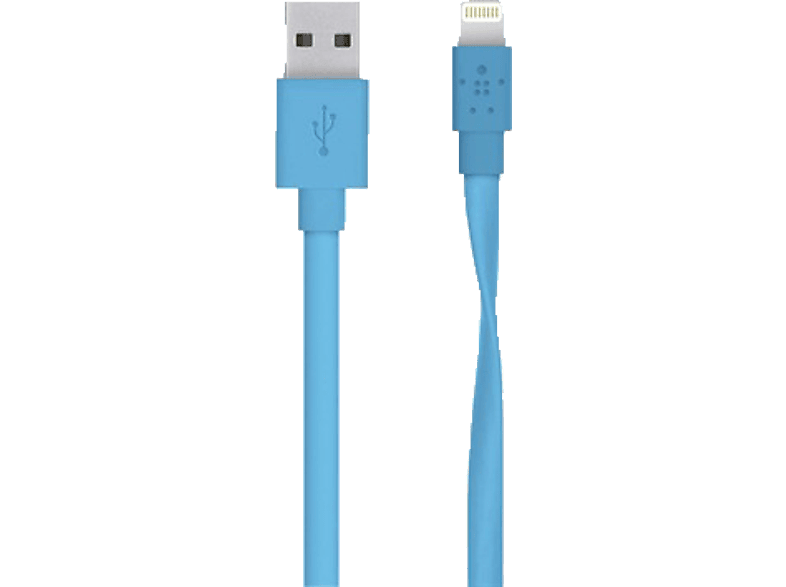BELKIN MIXIT Flat Lightning - USB-kabel blauw (F8J148BT04-BLU)