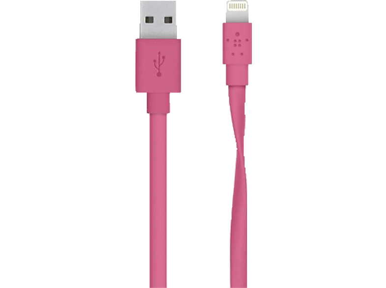 BELKIN MIXIT Flat Lightning - USB-kabel roze (F8J148BT04-PNK)