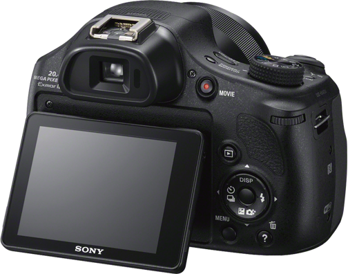 SONY DSC-HX400V fekete digitális fényképezőgép