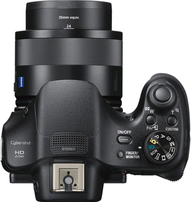 SONY DSC-HX400V fekete digitális fényképezőgép
