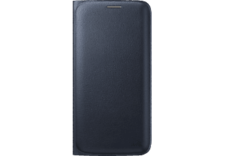 SAMSUNG GALAXY S6 Edge Flip Cover (PU), nero - Custodia per smartphone (Adatto per modello: Samsung Galaxy S6 edge)