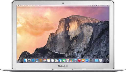 APPLE MJVE2TU/A MacBook Air 13.3" Intel Core i5 1.6 GHz 4GB 128GB Laptop