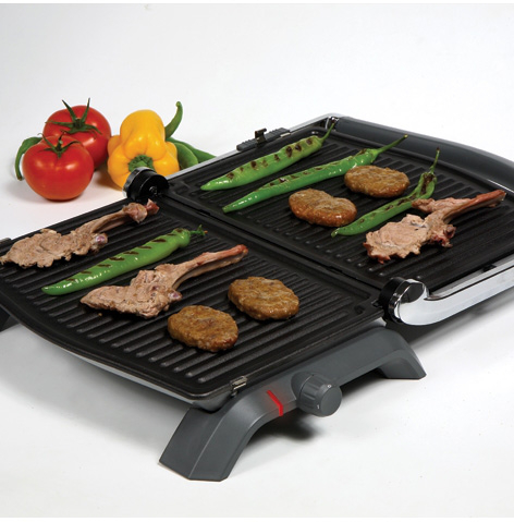 ERA SM-21 Press Paslanmaz Çelik Çıkarılabilir Plakalı Eşit Baskılı Izgaralı Tost Makinesi