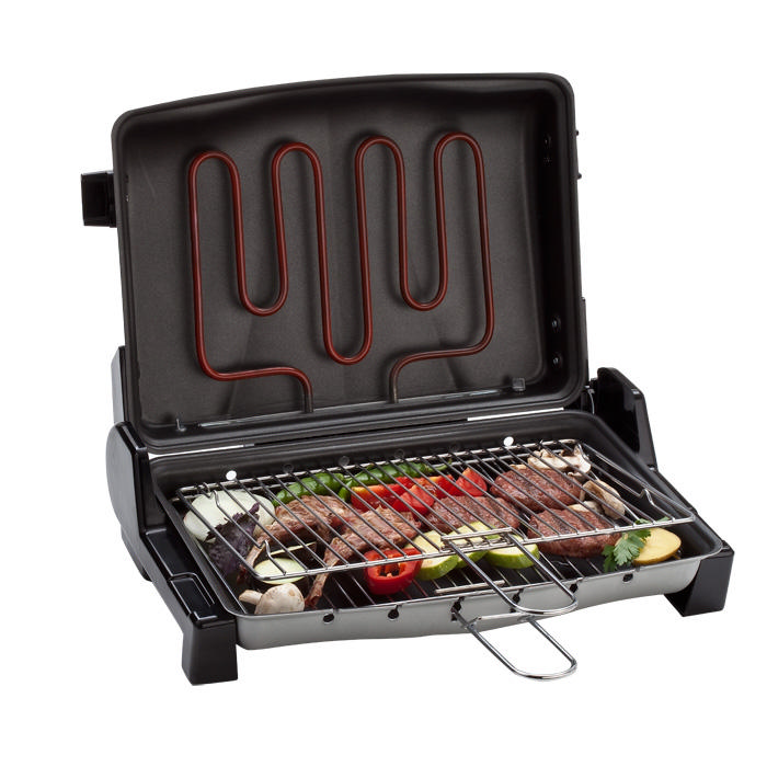 ERA SM-2 Grillex 4 ü 1 arada (Çiftli Tel + Şiş + Teflon Kaplama + Termostat )  Elektrikli Izgara