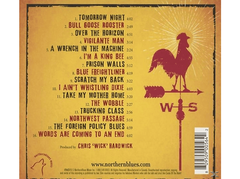 Thumbnail - The Watermelon Slim & Workers - Bull Goose Rooster (CD)