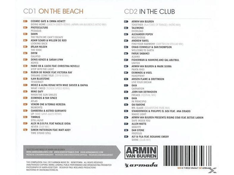 Thumbnail - VARIOUS - A State Of Trance 2015 (CD)