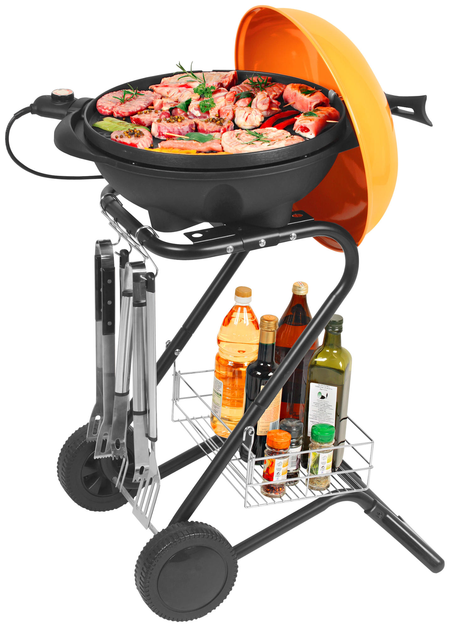 OHMEX 3670 - Elektrogrill (Orange)
