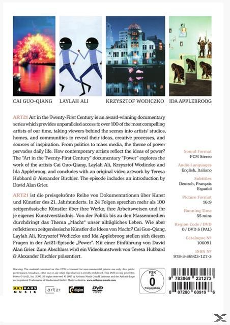 Cai Guo-Qiang, Laylah Ali, Krzysztof Wodiczko, Ida - Power-Art in the 21st Century  - (DVD)