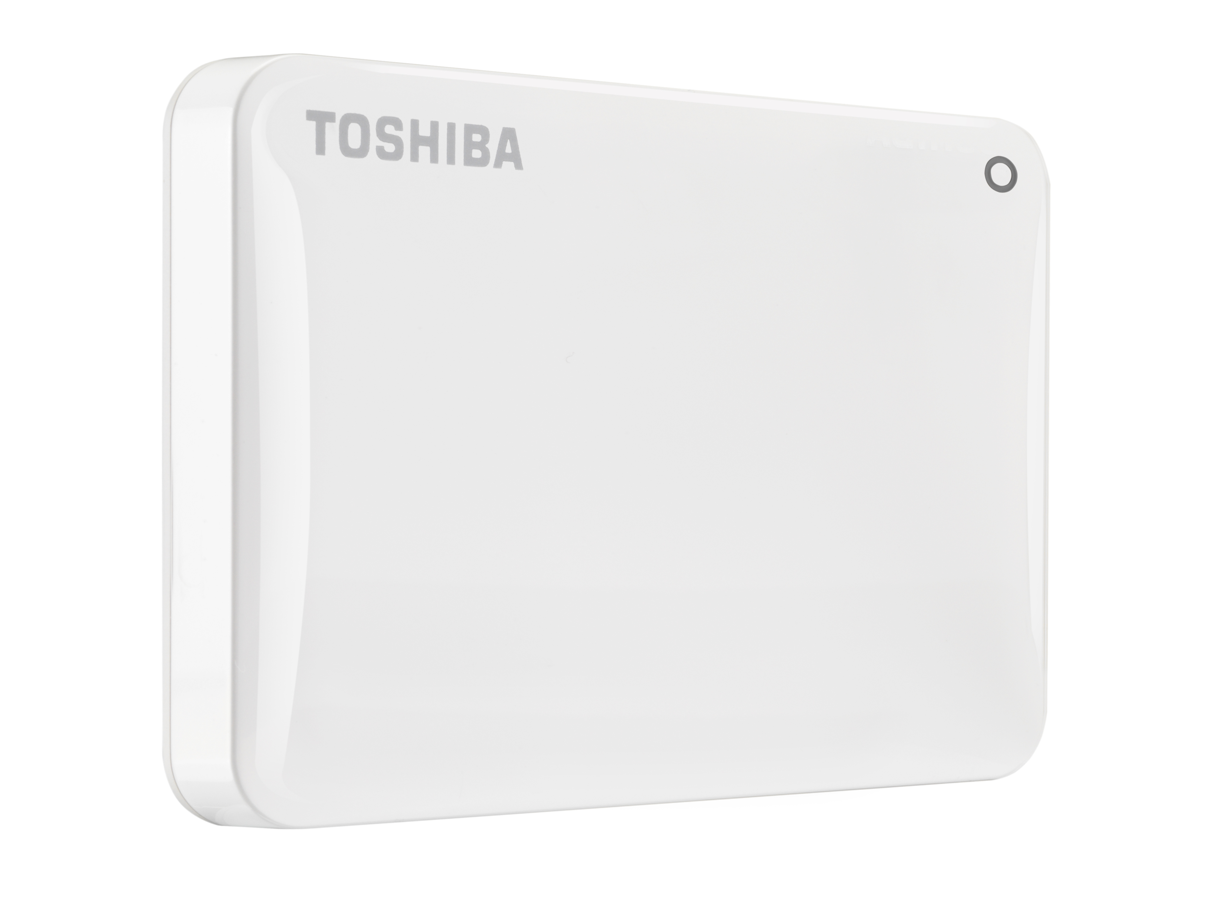 TOSHIBA Canvio Connect II Festplatte, 1 TB HDD, 2,5 Zoll, extern, Weiß