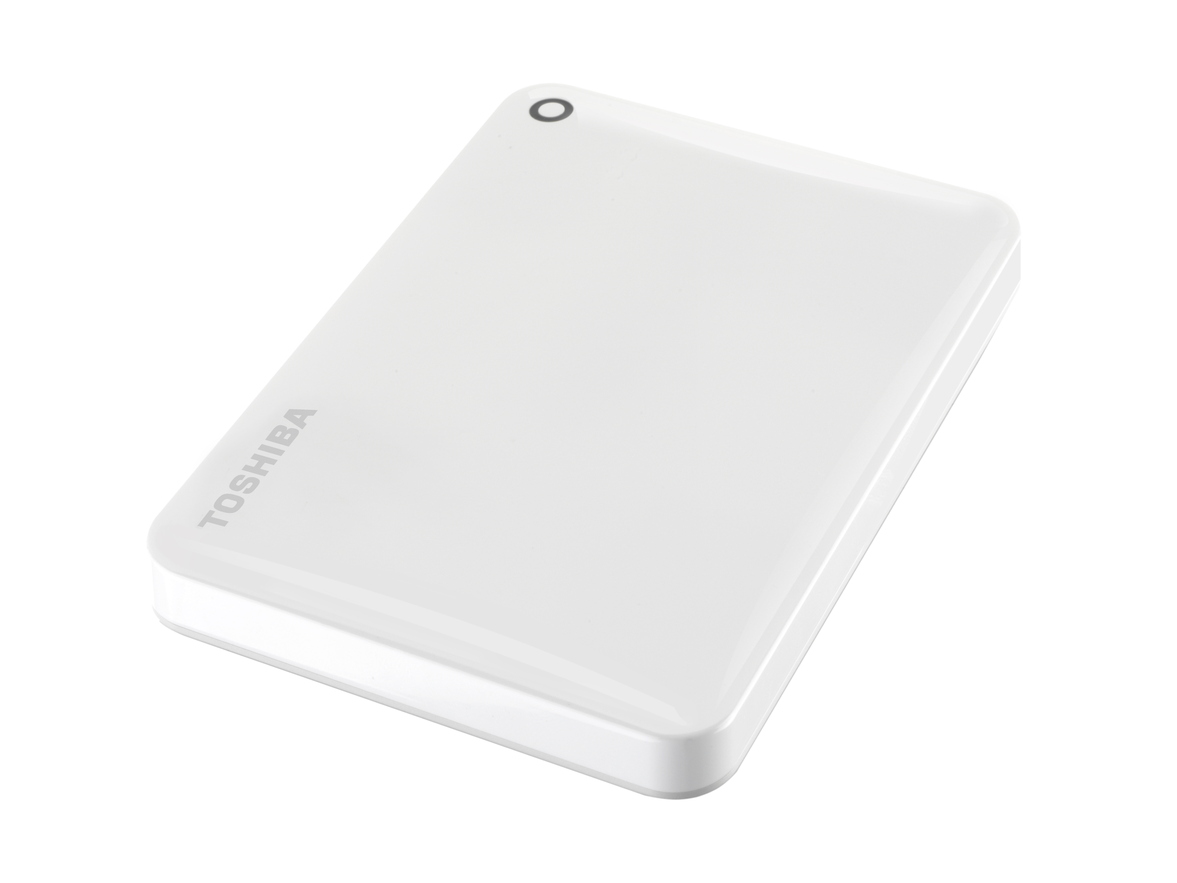 TOSHIBA Canvio Connect II Festplatte, 1 TB HDD, 2,5 Zoll, extern, Weiß