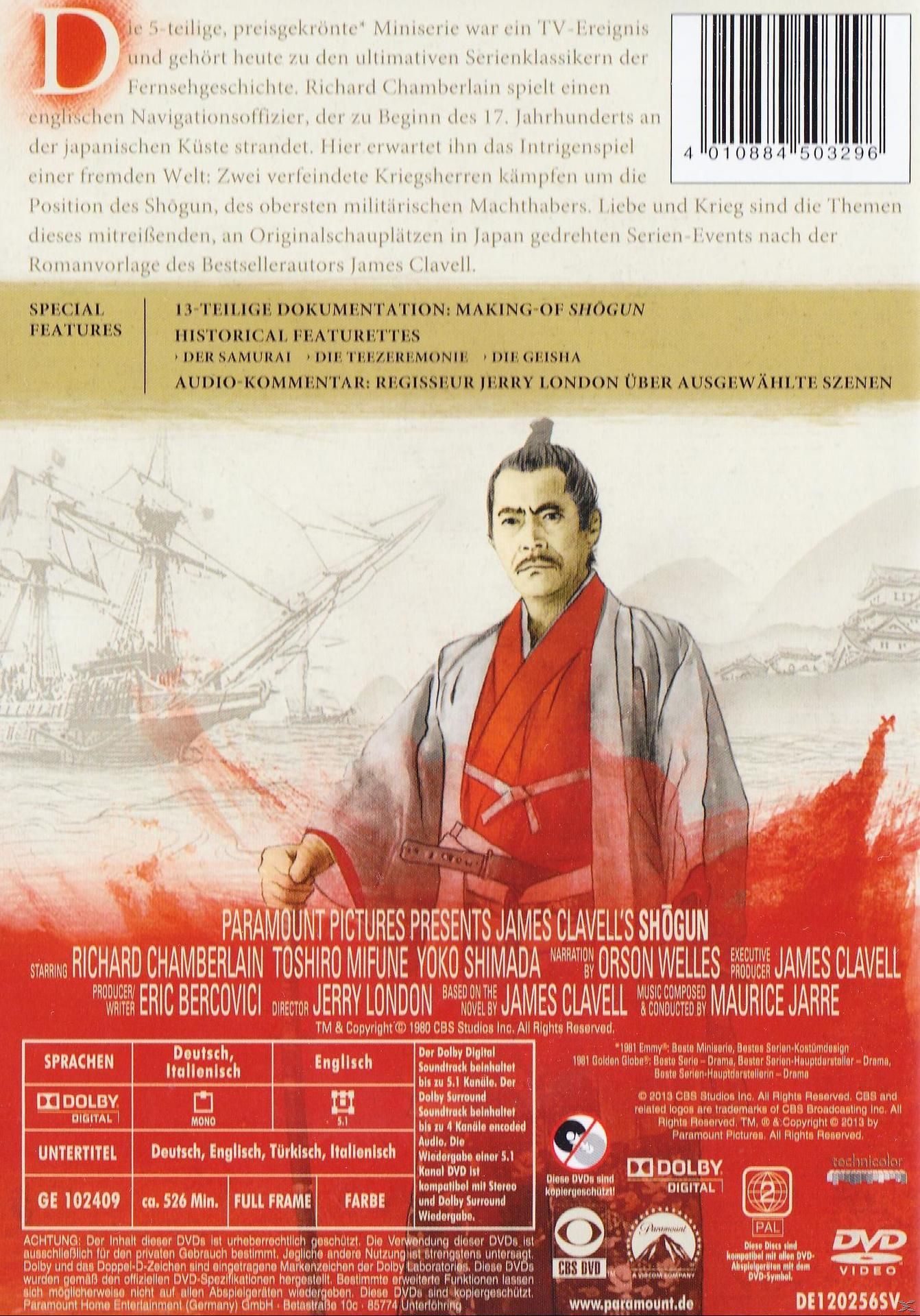 DVD-Cover eines Films mit einem Mann in traditioneller Kleidung und Text in verschiedenen Sprachen.