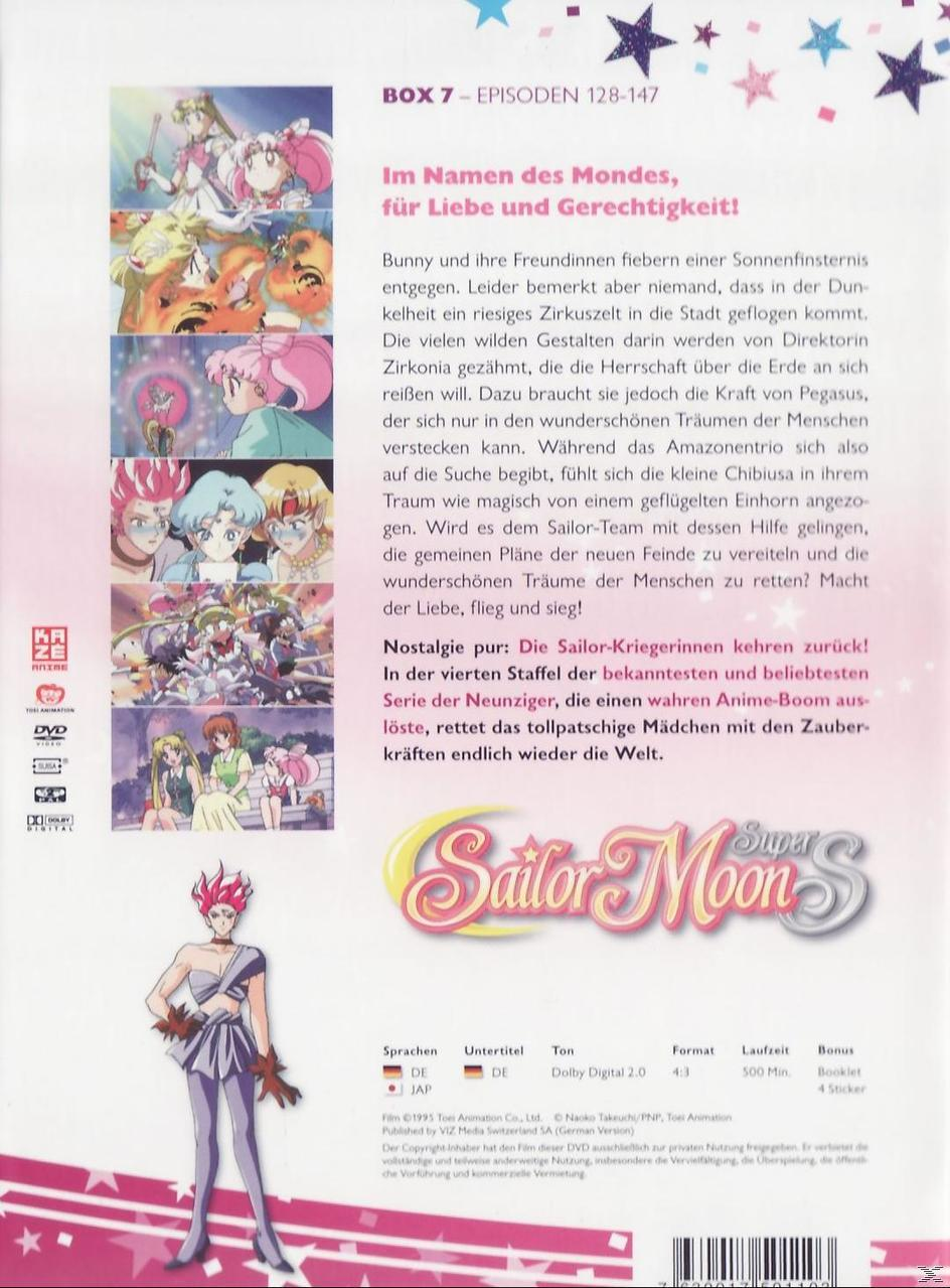 DVD-Cover von einem Cartoon, mit Text und Bildern von Zeichentrickfiguren.