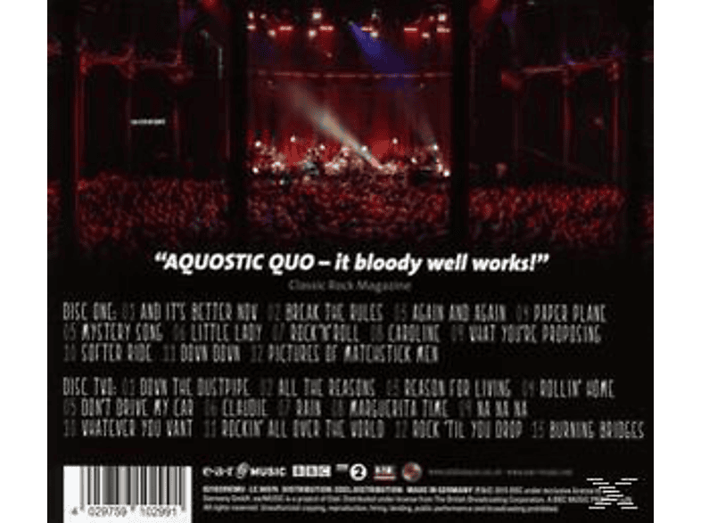 Thumbnail - Status Quo - Aquostic! Live At The Roundhouse (CD)