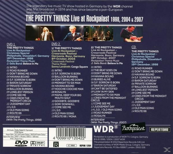 The Pretty Things - Live At Rockpalast  - (CD + DVD Audio)