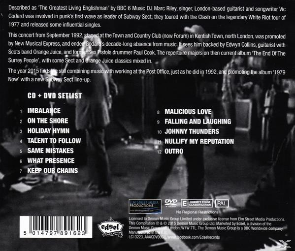 Vic Godard - Access + (CD DVD) Areas All 