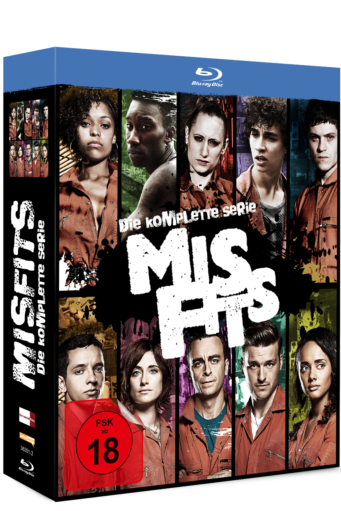 Misfits | Die komplette Serie (inkl. Poster) Blu-ray | MediaMarkt