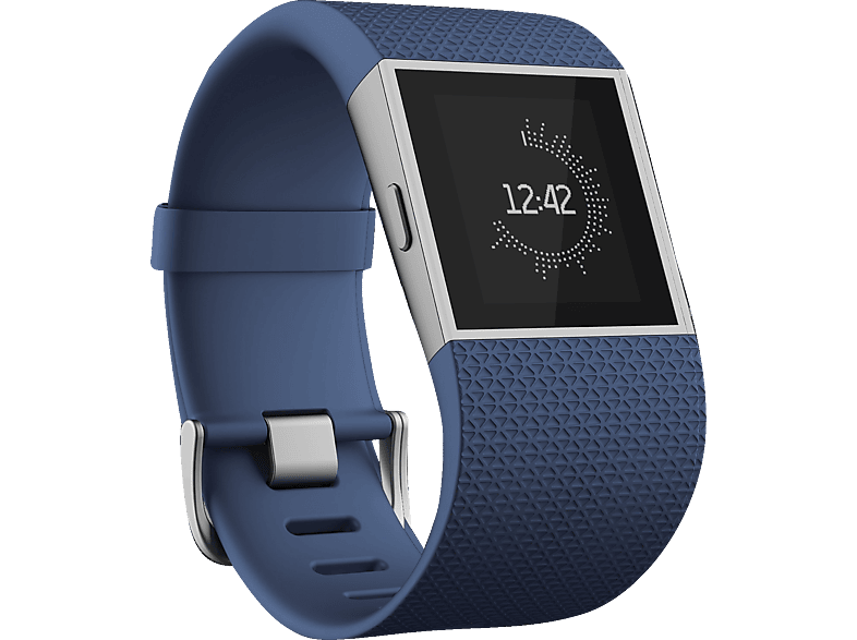 FITBIT Surge Smart Watch Elastomer/Edelstahl, S, Blau Smart Watch kaufen. Armband Elastomer