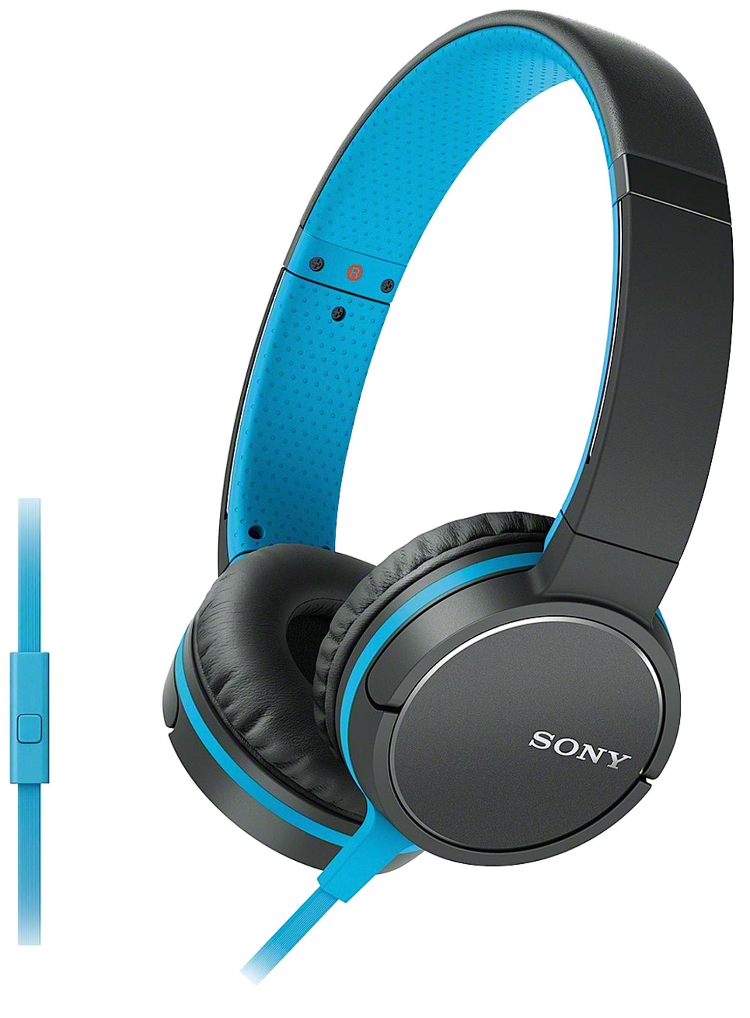 Auriculares Sony MDRZX660AP Diadema, Negro- Azul 104dB