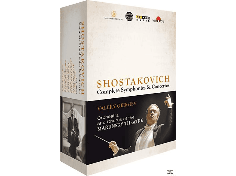 Theatre;Various The Orchestra Sinfonien Konzerte Chorus - - Sämtliche Of (Blu-ray) Marinsky And und