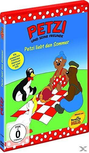 DVD-Hülle mit Zeichentrickfiguren. Der Hintergrund ist eine Picknick-Szene.