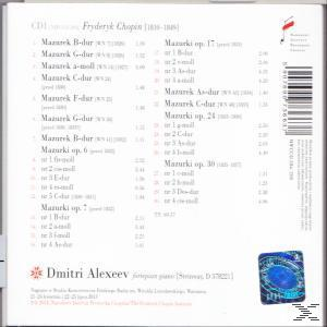 Dmitri Alexeev - 55 Mazurkas  - (CD)