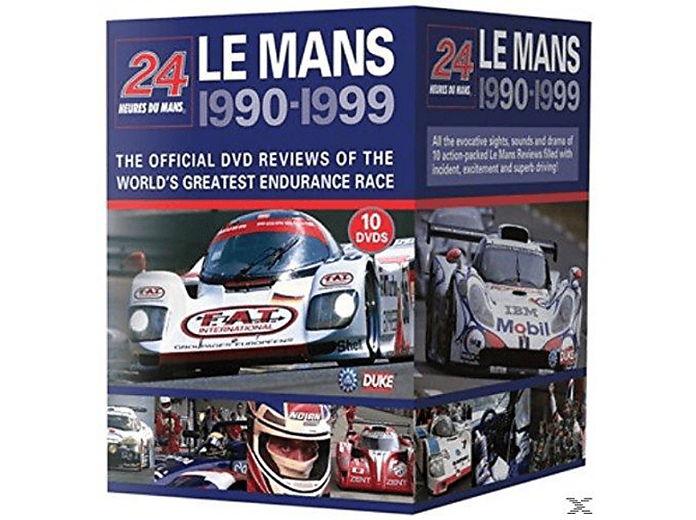 24 DVD Le Mans Hours 1990-1999 of