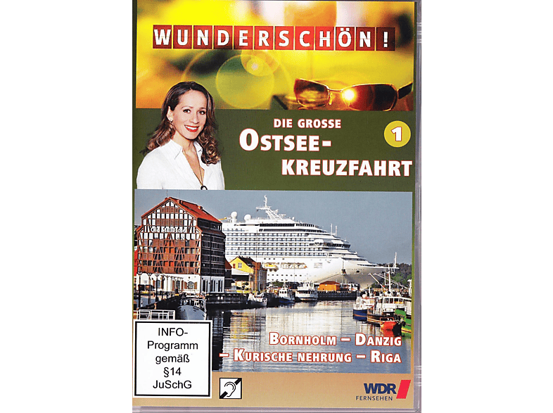 Wunderschön! Die - - Danzig DVD große Ostsee-Kreuzfahrt Kurische - Riga Bornholm Nehrung - (1)