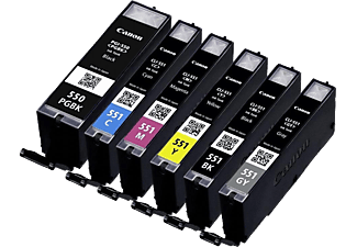 CANON PGI 550 + CLI 551 - Tintenpatrone (Mehrfarbig)