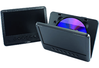CALIBER MPD278 Tragbarer 7" TFT LCD-Bildschirm mit integriertem DVD-Player + 7" TFT LED-Monitor
