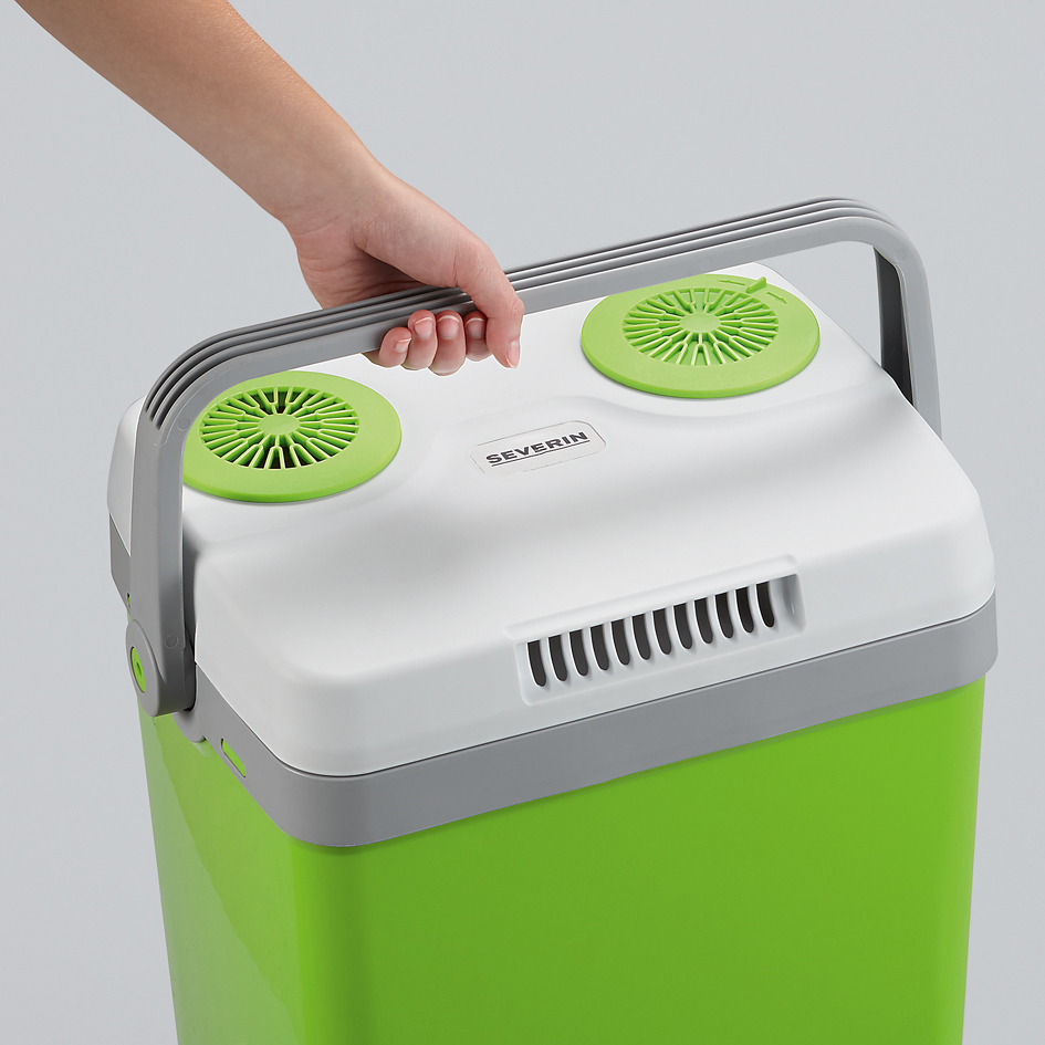 SEVERIN KB 2922 220V/12V 20 Liter Grün Aktive Kühlbox (Grün)
