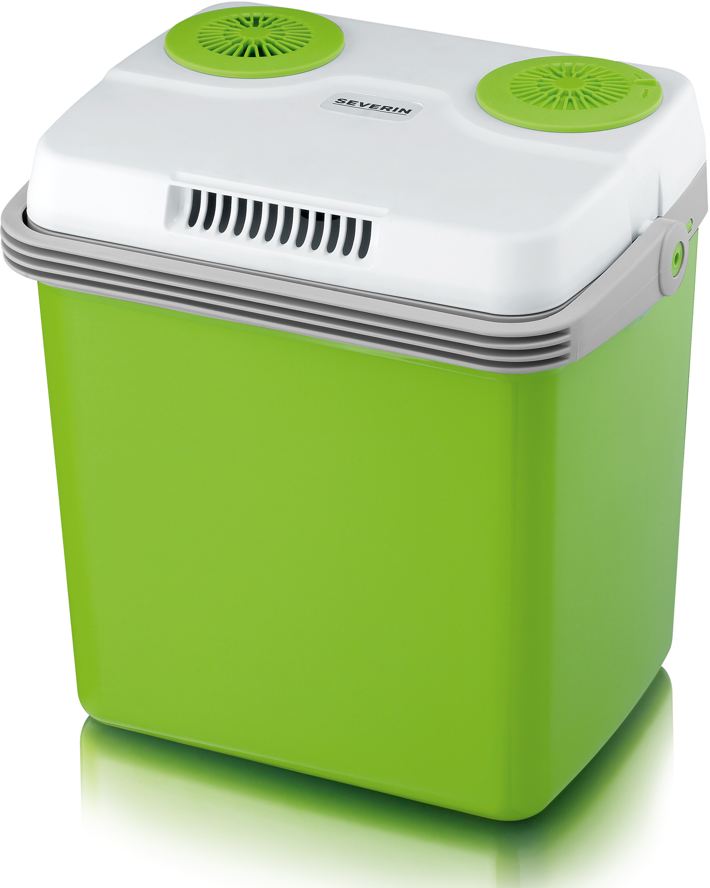 SEVERIN KB 2922 220V/12V 20 Liter Grün Aktive Kühlbox (Grün)