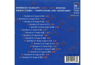 Sergio Ciomei - SCARLATTI SONATAS  - (CD)