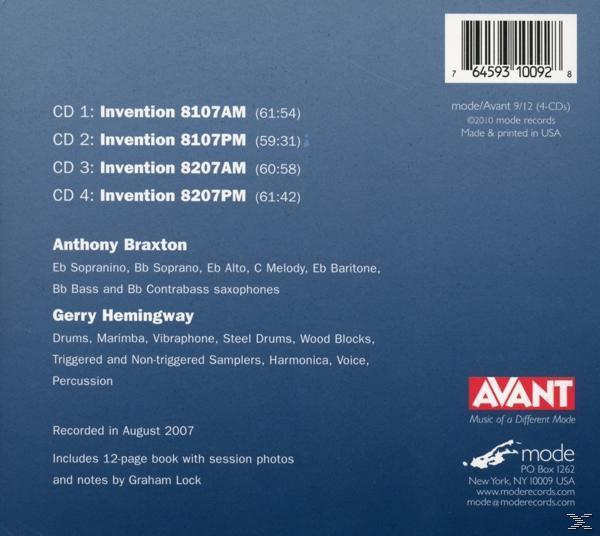 BRAXTON,ANTHONY & HEMINGWAY,GERRY - Old Dogs (2007)  - (CD)