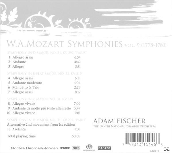 Adam & Dnco Fischer - Sinfonien 31,33+34  - (SACD Hybrid)