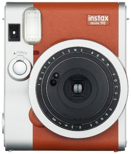 FUJIFILM instax Mini 90 Sofortbildkamera, Neo Braun