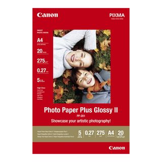CANON PP-201 A4 PAPER PLUS GLOSSY -  (Weiss)