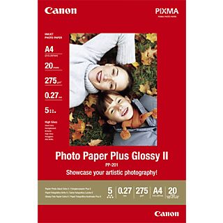 CANON PP-201 A4 PAPER PLUS GLOSSY -  (Weiss)