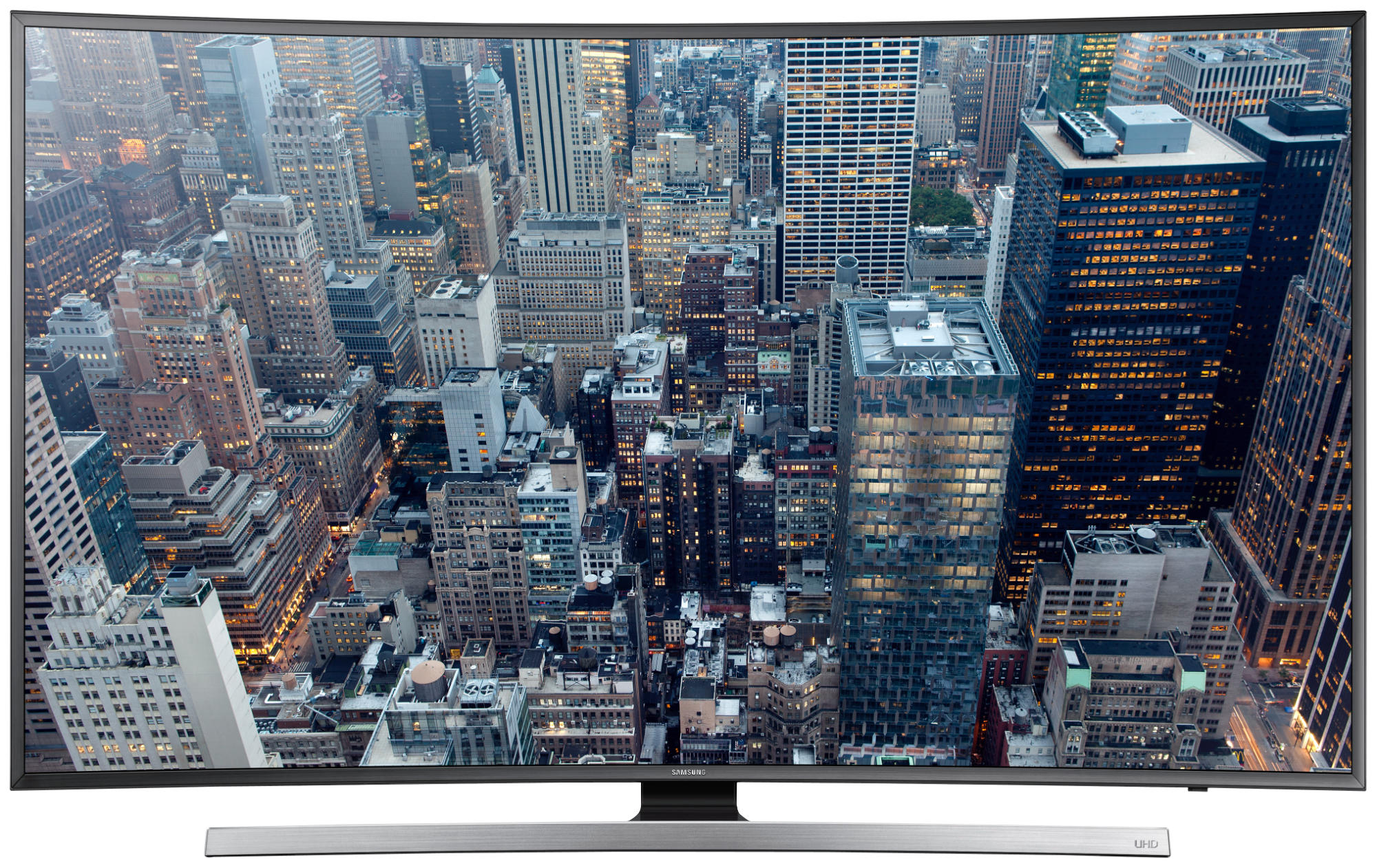SAMSUNG Fernseher UE 65 JU 7580 TXZG Curved UHD 3D TV 