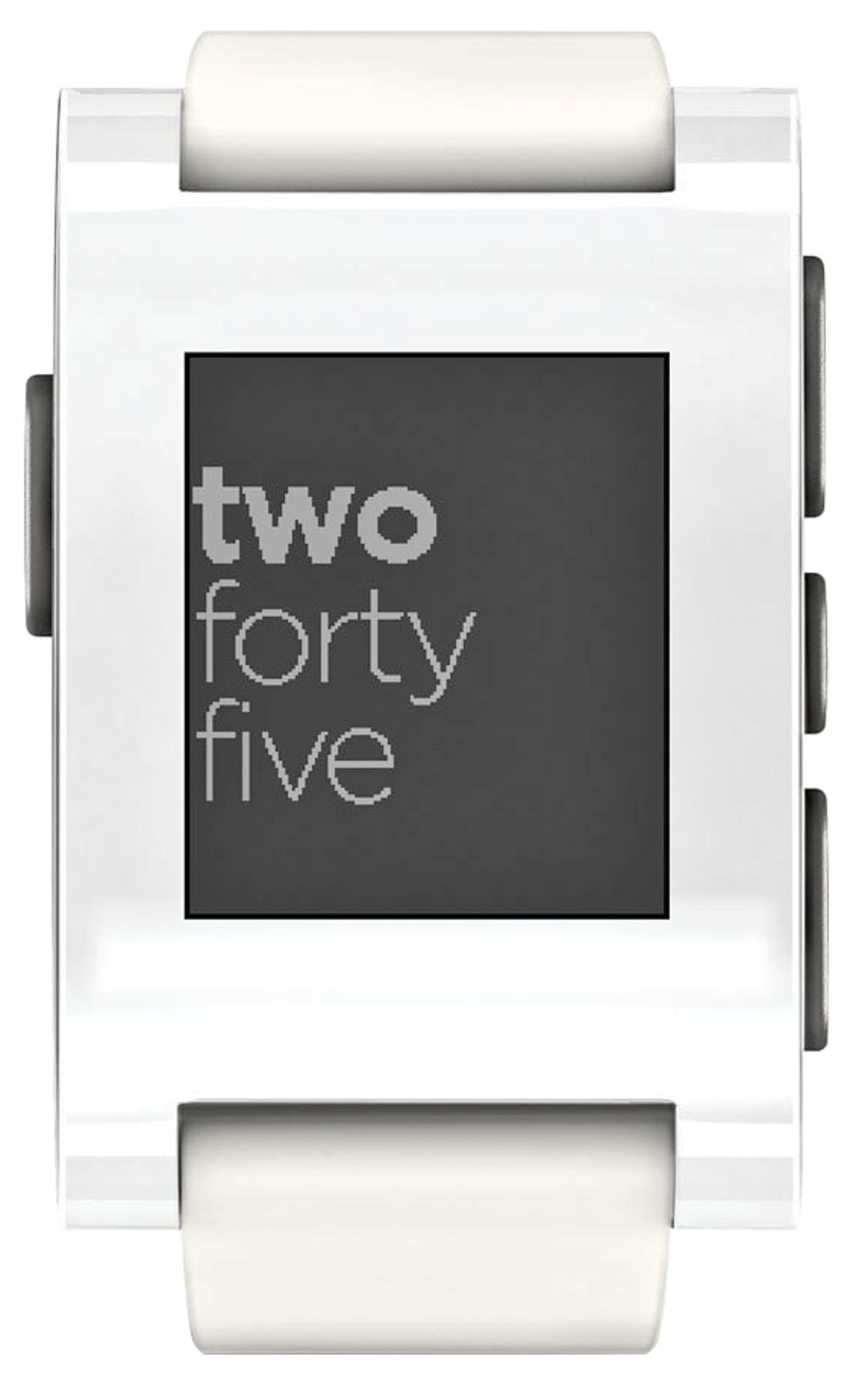 Smartwatch - Pebble Original, blanco