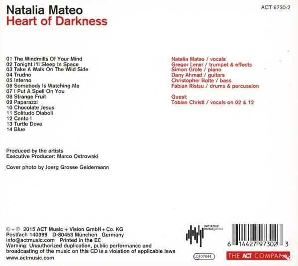 Natalia Mateo, VARIOUS - Heart Of Darkness  - (CD)