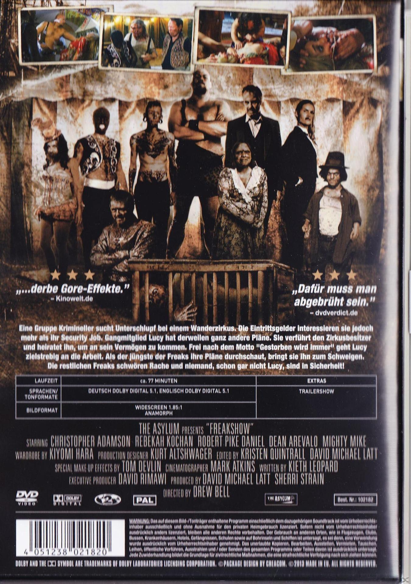 CIRCUS OF HORROR DVD
